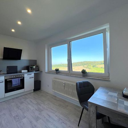 Stilvolles Apartment Mit Laendlichem Ausblick Hattingen Luaran gambar