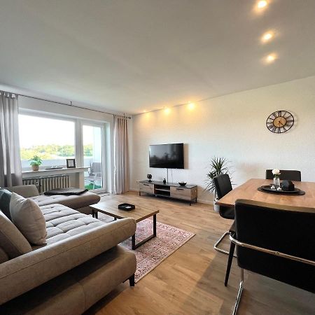 Stilvolles Apartment Mit Laendlichem Ausblick Hattingen Luaran gambar